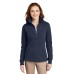 Port Authority® Ladies Slub Fleece Full-Zip Jacket