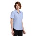Port Authority® SuperPro Women's Oxford Short Sleeve Shirt