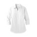 Port Authority® Women's 3/4-Sleeve Carefree Poplin Shirt